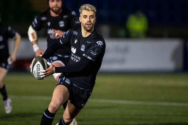 Adam Hastings was sent off in Glasgow Warriors' defeat at Leinster. (Photo by Craig Williamson / SNS Group)