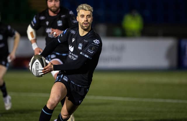 Adam Hastings was sent off in Glasgow Warriors' defeat at Leinster. (Photo by Craig Williamson / SNS Group)