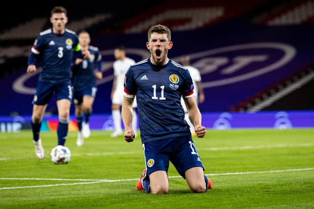 Ryan Christie was forced into self-isolation while on international duty with Scotland. Picture: SNS