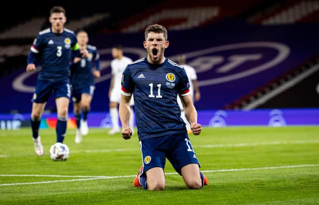 Ryan Christie was forced into self-isolation while on international duty with Scotland. Picture: SNS