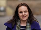 Scottish National Party leadership candidate Kate Forbes in Edinburgh. Picture: PA