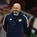 Scotland head coach Steve Clarke grimaces on the touchline during the 1-0 defeat to Northern Ireland at Hampden on Tuesday. (Photo by Craig Williamson / SNS Group)