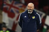 Scotland head coach Steve Clarke grimaces on the touchline during the 1-0 defeat to Northern Ireland at Hampden on Tuesday. (Photo by Craig Williamson / SNS Group)
