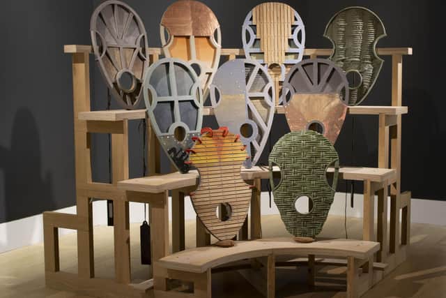 Anon, Anon & On & On by Arthur Watson in Constructed Narratives at the Royal Scottish Academy PIC: RSA PRSA