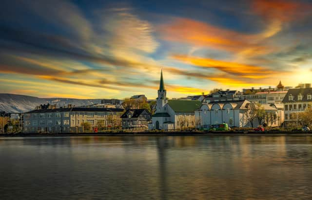 Free Church of Reikiavik in Iceland