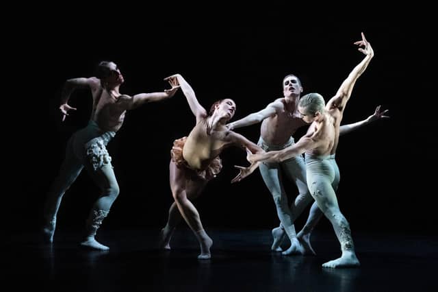 Rambert's Aisha and Abhaya PIC: Foteini Christofilopoulou / ROH and Rambert