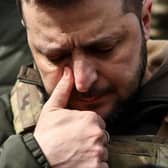President Volodymyr Zelensky said he did not want to conceded any territory.