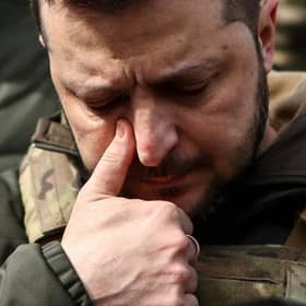 President Volodymyr Zelensky said he did not want to conceded any territory.
