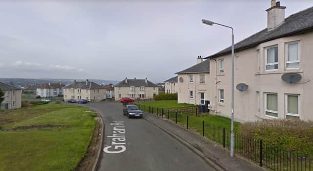 Officers were called to Graham Road in the town’s Brucehill on February 28