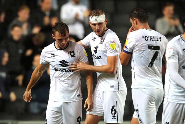 MK Dons have been another team to find themselves perhaps surprisingly among the leagues front runners. Liam Manning's side have slipped just outside of the play-off places in recent weeks (Photo by Pete Norton/Getty Images