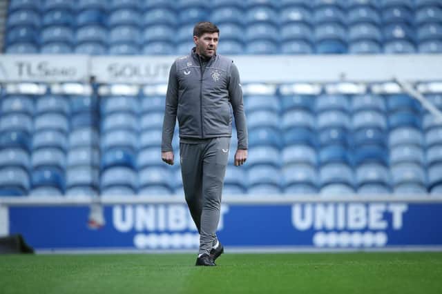 Rangers Manager Steven Gerrard (Photo by Ian MacNicol/Getty Images)