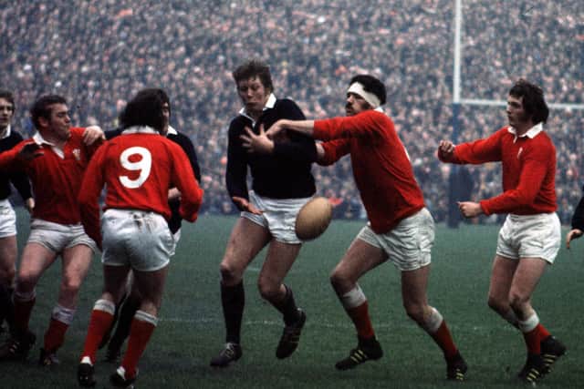 Gordon Brown breaks through the Welsh line.