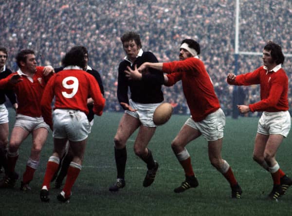 Gordon Brown breaks through the Welsh line.