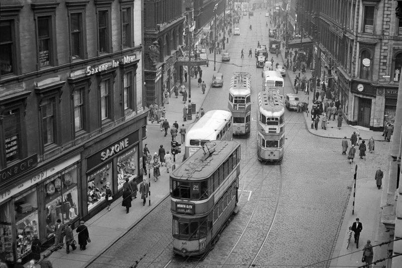 As one of the most extensive municipal tramway systems in all of Europe, Glasgow's Corporation Tramways at its height boasted more than 100 route miles. The system was scrapped in 1962 as the UK moved away from using trams as a form of public transport.