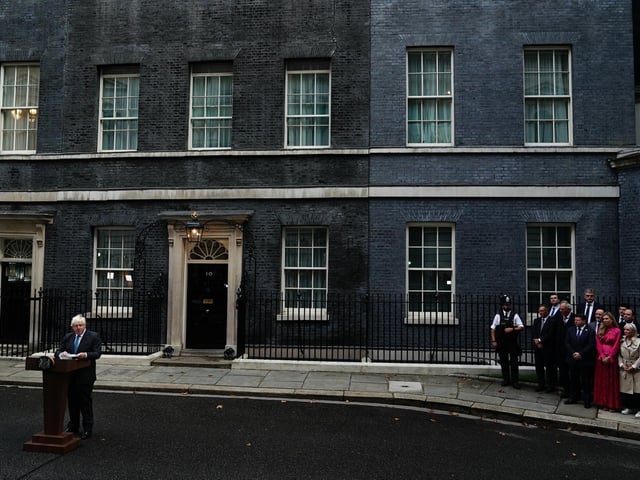 Boris Johnson told his Tory colleagues “it’s time for politics to be over, folks”.
He said: “This is a tough time for the economy. This is a tough time for families up and down the country.
“We can and we will get through it, and we will come out stronger the other side.