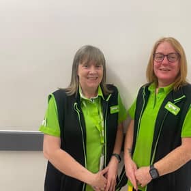 Asda Perth colleagues Michelle Orrock, left and Kelly Burns