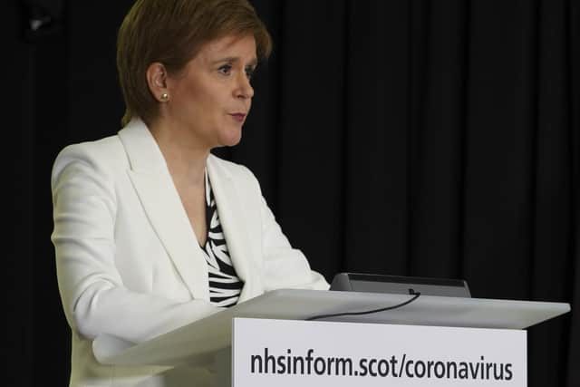 Nicola Sturgeon gives the Scottish Government's Covid-19 update
