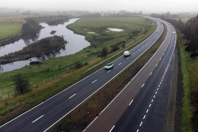 Dualling of the A9 road is among the national projects receiving a share of £26bn of spending under the Scottish Government's Infrastructure Investment Plan. Picture: John Devlin