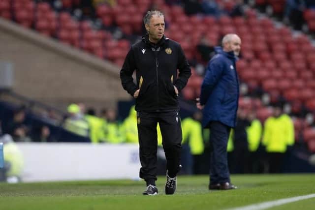 Armenia manager Joaquin Caparros during a UEFA Nations League match between Scotland and Armenia at Hampden Park, on June  08, 2022, in Glasgow, Scotland. (Photo by Craig Williamson / SNS Group)