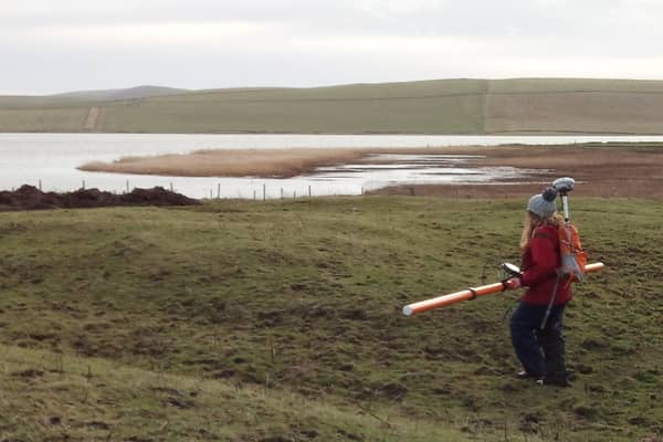 The lost Viking waterway likely connected farms on Orkney Mainland to the power bases of the Norse earls on the north west coast at Birsay. PIC: St Andrews University.