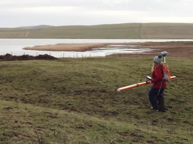 The lost Viking waterway likely connected farms on Orkney Mainland to the power bases of the Norse earls on the north west coast at Birsay. PIC: St Andrews University.