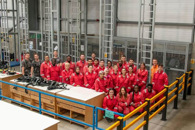 Young Participants at the Offshore Training in Dyce, Aberdeen