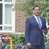 Lee Ryan leaves Isleworth Crown Court. Photo: Jonathan Brady/PA Wire