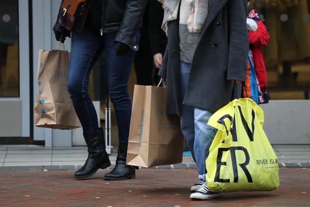 The latest RBS growth tracker pointed to a drop in business activity at service providers as the high street continues to struggle.