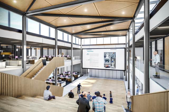 It is also intended that the National Robotarium will help the UK’s economic recovery from the Covid-19 pandemic. Picture: contributed.