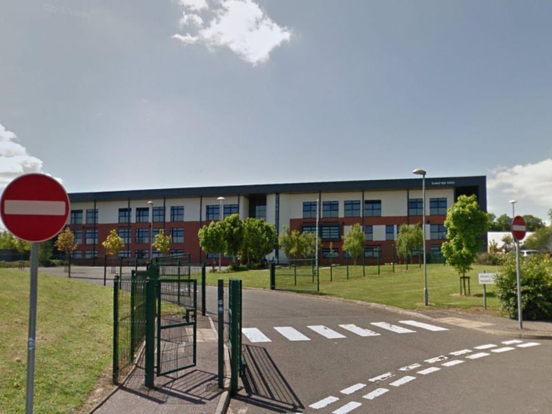 Located in Bishopbriggs, in East Dunbartonshire, 65 per cent of Turnbull High School got five or more Highers last year.