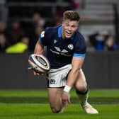 Huw Jones wants Scotland to build on their win over England at Twickenham. Picture: Craig Williamson / SNS