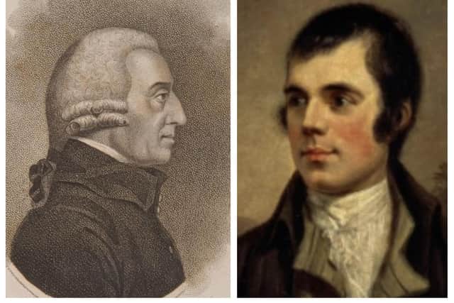 Philosopher and economist Adam Smith inspired Robert Burns with his theory that morality was guided by the gaze of those around us. PIC: Contributed.