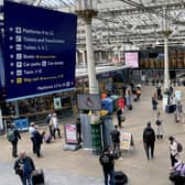 ScotRail has warned passengers that "very limited services" will be running during a series of RMT strike days. Picture: Jane Barlow/PA