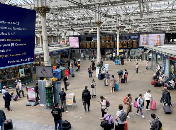 ScotRail has warned passengers that "very limited services" will be running during a series of RMT strike days. Picture: Jane Barlow/PA