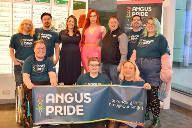 Specsavers Arbroath has been named the headline sponsor for the first ever Angus Pride event later this year