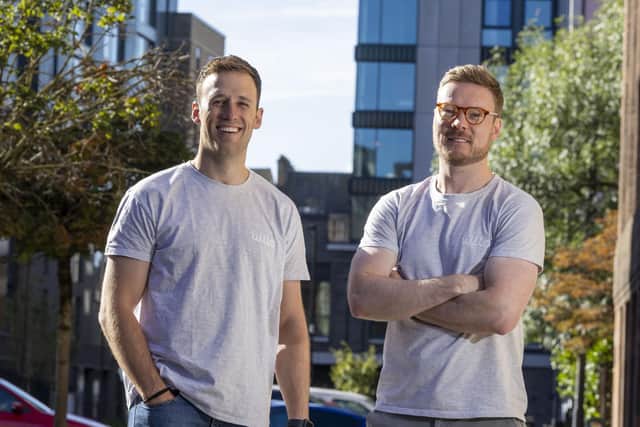Willo co-founders Hamish Livingston and Euan Cameron. Picture: Jeff Holmes