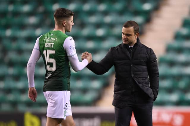 Shaun Maloney has backed Hibs striker Kevin Nisbet to come back strongly from his injury setback