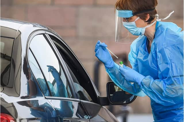 First Minister Nicola Sturgeon has urged regular testing for everyone, even if you don't have symptoms. Photo: Jeff J Mitchell.