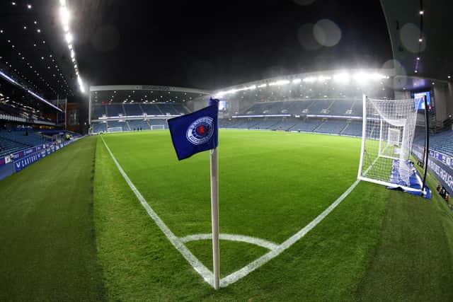 Rangers host Hearts at Ibrox Stadium this afternoon. (Photo by Alan Harvey / SNS Group)