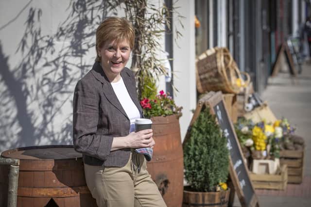 First Minister Nicola Sturgeon is pledging more money to battle climate change