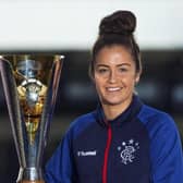 Emma Brownlie and her Rangers team mates will be looking to make huge strides twowards a first SWPL title on Wednesday. Mark Scates/SNS