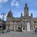 The 2023 UCI Cycling World Championships will see George Square take centre stage as the finish line for road races. Image: Lewis McKenzie/PA Wire.