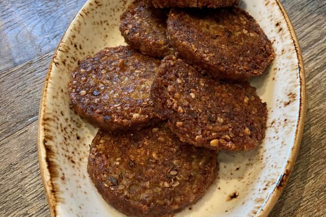 Goetta, a local meaty favourite. Pic: Hannah Stephenson/PA Photo.