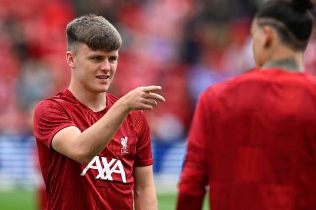 Ben Doak has been involved in the Liverpool first-team squad under Jurgen Klopp.