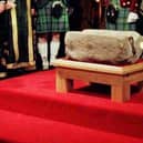 The Stone of Destiny has returned to Edinburgh Castle following its journey south for the coronation of King Charles III and Queen Camilla. Picture: PA
