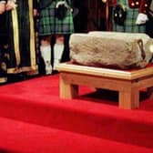 The Stone of Destiny has returned to Edinburgh Castle following its journey south for the coronation of King Charles III and Queen Camilla. Picture: PA