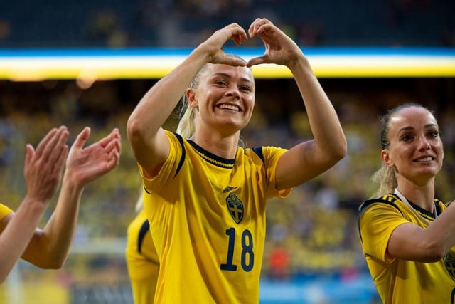 Barcelona and Sweden Fridolina Rolfo is an outside bet for the Golden Boot - but if any Swede does it, it will be Rolfo.