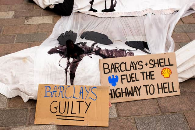 Extinction Rebellion Glasgow protest. Picture: Susanna Hotham/PA Wire