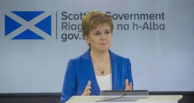 Nicola Sturgeon says easing of lockdown restrictions will be 'baby steps'