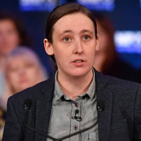 SNP MP Mhairi Black has apologised after drinking beer despite an alcohol ban on ScotRail trains (Picture: Jeff J Mitchell/Getty Images)